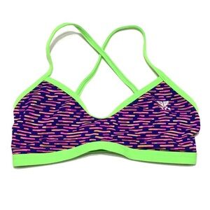 TYR Womens Size XS (0/2) Vitality Trinity Active Wear Workout Swim Top